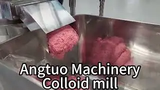 Real Customer Testing Video | Bone Mud Grinding Machine in Action | Australia