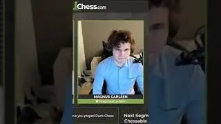 Magnus Carlsen speaks his thoughts about Duck Chess #magnuscarlsen #duckchess #shorts