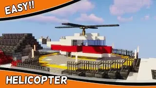 Easy Helicopter Tutorial: How to Build a Simple Helicopter in Minecraft 1.20