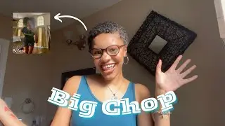 FIRST youtube video + BIG chop 2024! | *cutting off my relaxer*