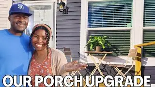 Our Porch Got An Upgrade | Vego Bistro Set | Simple Country Living 