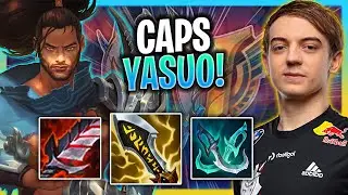 CAPS BRINGS BACK YASUO MID! | G2 Caps Plays Yasuo Mid vs Irelia!  Season 2024
