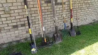 Made A Long Handled Tool Rack  30May20 Vid-059