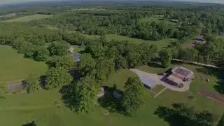 Blue Property aerial tour Dixon Missouri
