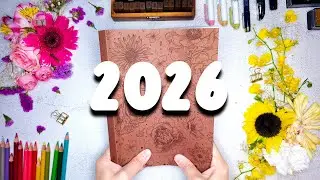 Новый дизайн Bullet Journal/планировщика 2026 года ✨Цветочный✨