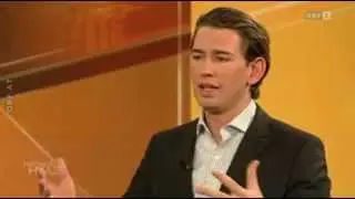 Hohes Haus, 10.03.13 ORF 2 - Studiogespr&auml;ch mit Staatssekret&auml;r Sebastian Kurz