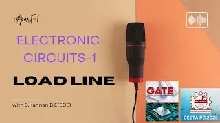 dc load line part 1 simple explanation #ece #annauniversity