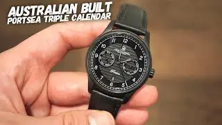 Melbourne Portsea Triple Calendar Automatic Watch Review   Ceramic Dial?