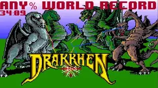Drakkhen Any% *Former* World Record Speedrun in 34:09! (As of 1-27-21)