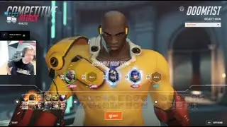 Danteh VS. Space! INSANE 18,000 Damage Doomfist Gameplay! Season 13 OW2