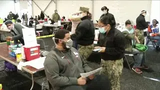Federal Sites Continuing First Doses