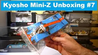 Kyosho Mini-Z Unboxing #7 - Lots of Le Mans cars, a Custom Porsche, a Rare Ferrari, and a Nissan.