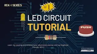 Push button LED circuit