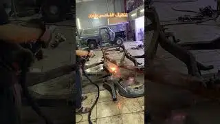 Chassis cleaning using laser
