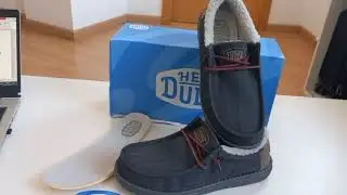 Мокасины WALLY BLACK SHELL от DUDE