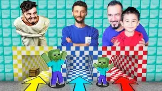 YANLIŞ YOUTUBER MAĞARASINI SEÇERSEN ÖLÜRSÜN 😱 - Minecraft
