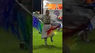Fancy Shawl at the Tinta Wita Wacipi 2025 #dance #medicine #powwow #Minnesota