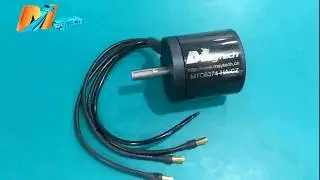 Maytech 6374 170kv big brushless motor  wireless electric skateboard 4 wheel for electric skateboard