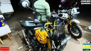 BEST FOG LIGHTS SETUP IN TRIUMPH BIKE | FOG LIGHTS #triumph #modificition 
