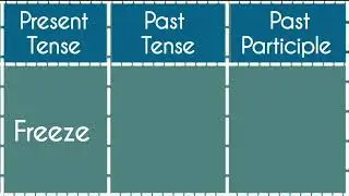 @Little Moon Freeze -Present|Past|Past Participle Tense||Verb Forms in english v1 v2 v3