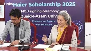MoU with Quaid-e-Azam University
