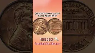 &iquest;Este centavo te puede hacer millonario El 1969-S#money #numismatica #centavos #monedas #usa