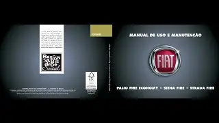 Manual de Uso e Manuten&ccedil;&atilde;o Palio Fire Economy 2010 a 2013