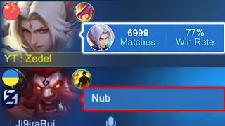 PRANK LING WINRATE IN SOLO RANK GAME !! 😈(insane comeback with toxic mates)