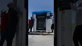 Getting our new @Stratasys F3300 into place! #3dprinting #technology