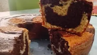 Sabe aquele bolo de mercado mesclado ! Este é melhor ,fofinho e delicioso. 