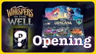 Opening Whispers in the Well Booster Box | Disney Lorcana