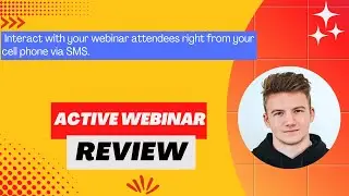 Active Webinar Review, Demo+Tutorial I Interact webinar attendees right from your cell phone via SMS