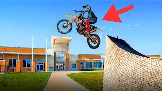 I JUMPED OVER A SCHOOL!! - VLOG #59 