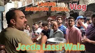 Lahore ka Nashta| Jeda Lasi Wala in Androon lahore|Moota Chanay Wala|lahori Desi nashta|