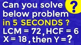 How Do You Find The Relationship Between LCM and HCF of Two Numbers | Easy Shortcuts and Math Tricks