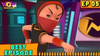 നിൻജ മാസ്റ്റർ | Vir The Robot Boy | Best Episode 05 | Ninja Master | Malayalam Story | Cartoon