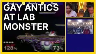 gay antics at lab monster (labmonsters) | Smash Melee Highlights