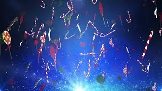Animated Background - 3d Falling Candy