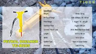 HIDRAULIC PETROL BREAKER | TIGON TG-HP13