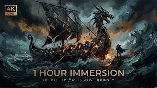 【4K UHD】Echoes of the Northern Soul: 2-Hour Ambient Sanctuary | 北方の魂の残響 (2時間の没入型背景芸術)