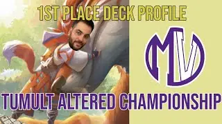 Altered TCG Tumult Championship - Winner Deck Profile Teija