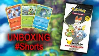 Pok&eacute;mon FIRST PARTNER PACK Opening - Galar Region in Australia! #shorts