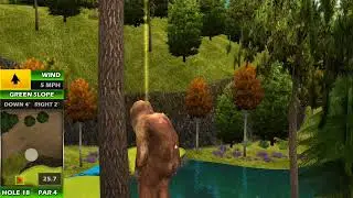 Golden Tee Jedi Float Ball Fun - With Bigfoot on Eagles Peak Golf Course