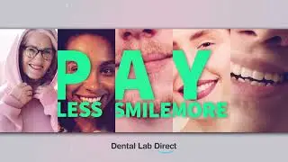 Flexible partial dentures, 70% less #dentures #dentist #missingtooth #dentallabdirect