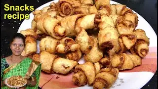 ಗೋಧಿ ಹಿಟ್ಟಲ್ಲಿ ಸಂಜೆಗೆ ಹೊಸ ಬಗೆಯ ಸ್ನಾಕ್ಸ್|Snacks Recipe|Evening Snacks Kannada|Uttara Karnataka Recipe