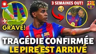 🚨URGENT! REGARDEZ CE QUI EST ARRIVÉ À LAMINE YAMAL APRÈS LE MATCH! CELA NE PEUT ÊTRE! ACTU BARCELONE