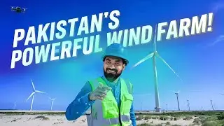 Inside Pakistan&rsquo;s 50MW Wind Power Plant | Gharo Wind Farm Tour 🌬️⚡