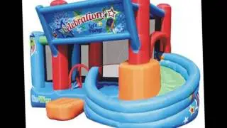 KidWise Celebration Bounce House and Tower Slide (KWSS-CB-208)