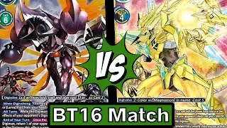 SWIFT BATTLE!! TyrantKabuterimon Vs Magnamon X