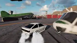 CLEAN AE86 DRIFTING IN REDHILL